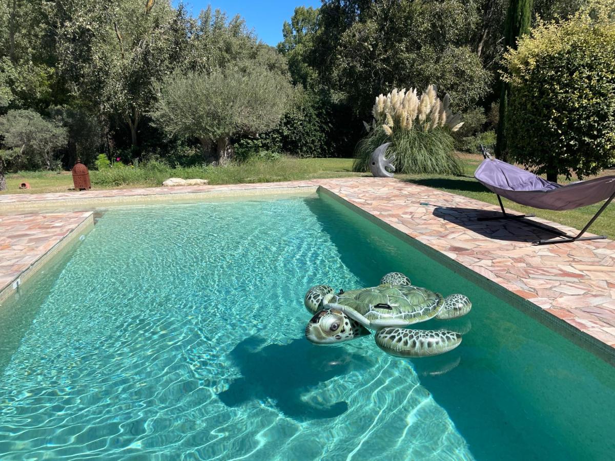 Fuvolea, Maison De Vacances A 15 Min Du Centre D'Aix-En-Provence, Piscine Chauffee En Saison - Jardin - Parking Prive Gratuit Fuveau Esterno foto