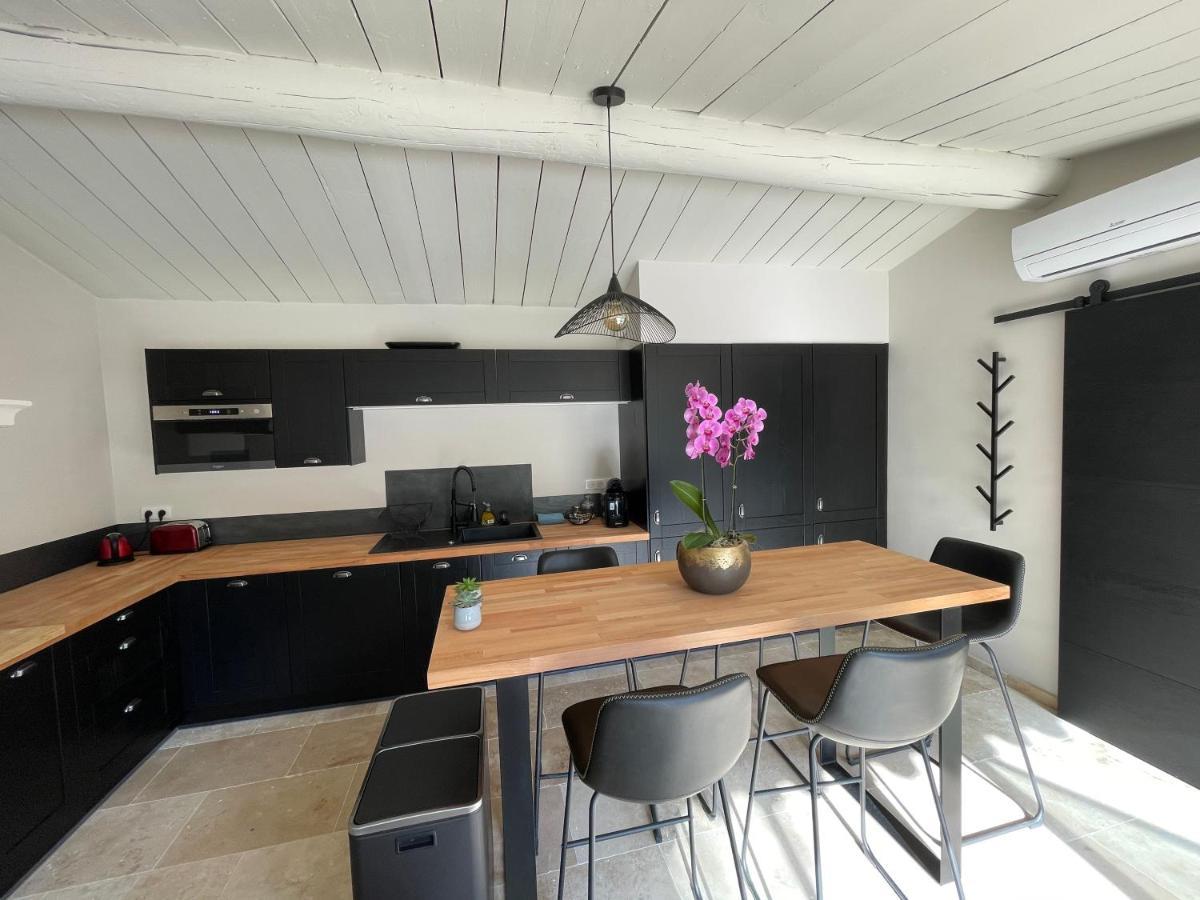 Fuvolea, Maison De Vacances A 15 Min Du Centre D'Aix-En-Provence, Piscine Chauffee En Saison - Jardin - Parking Prive Gratuit Fuveau Esterno foto